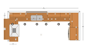 Modern Kitchen Design Layout