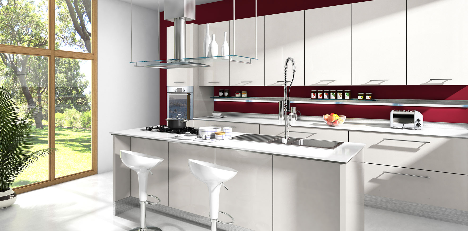 Light Grey Modern Door Style