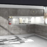 Natural Cement Modern Door Style