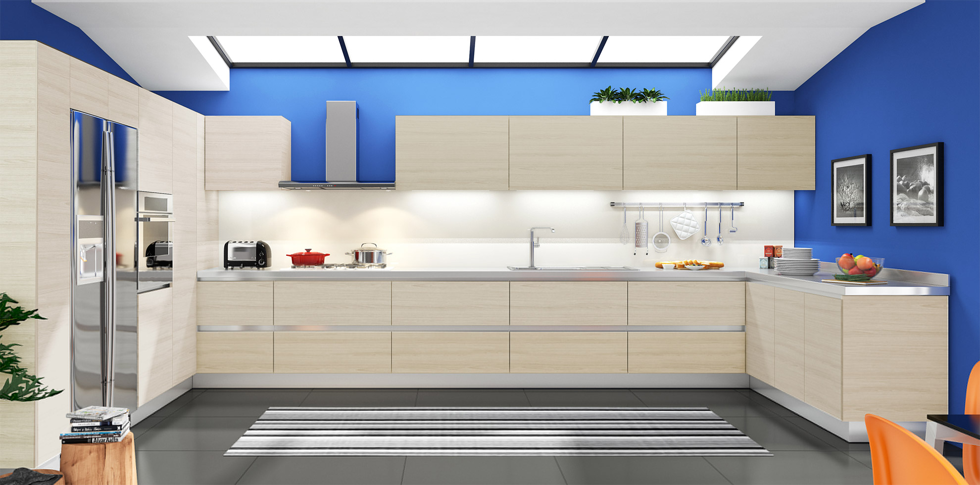 Pine Blanco Modern Door Style